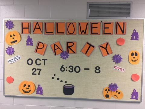 Hallowe'en Party - Friday, Oct. 27th